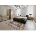thumbnail image 4 of Ahgly Company Indoor Square Traditional Reddish Brown Persian Area Rugs, 10' Square, 4 of 6