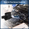 thumbnail image 3 of Unique Bargains Mass Air Flow Sensor Assembly No.MHK101130 MAF Air Flow Sensor for MG Zt 2001-2005 Plastic Metal 1 Pc, 3 of 6