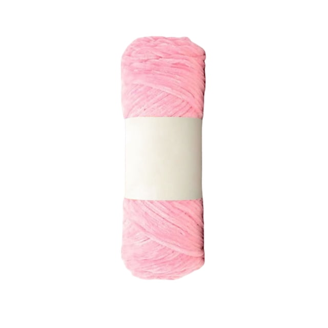 Nilvkv Fil au Crochet Tissé à la Main en Fil de Velours, Fil Doux et Agréable