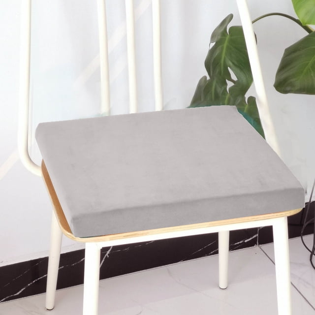 Sponge Cushion Velvet Solid Wood Window Seat Cushion Non-Slip Base Durable Tatami Padding