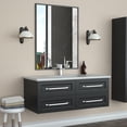 thumbnail image 3 of A&E Bain et Douche Tashi noir 30x40 Miroir, 3 of 4