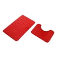 thumbnail image 2 of Bathroom Mat Set, Absorbent Bath Rug, Non Slip Bath Mat Toilet Mat Shower Mat Bathroom Floor Mat, 2 of 2