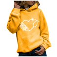 thumbnail image 1 of Pull à Capuche pour Femmes Pull Décontracté à Capuche pour Femmes Sweat-Shirt Imprimé à Manches Longues, 1 of 4