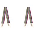 thumbnail image 3 of QualitChoice Pièces de Rechange pour Bandoulière de Sac Grand Ceinture en Toile Artisanale Crochet Pivotant en Métal Réglable DIY pour Rouge Vert Jaune 2 Pcs, 3 of 6