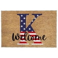 thumbnail image 2 of Rbaofujie Outdoor Patio Rugs4th Of July Door Mat Patriotic Doormat Entryway Rug Welcome Independence Day Doormat Stain and Fad Patriotic Decor Welcome Outdoor Mat Kitchen Mats for Floor, 2 of 2