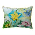 thumbnail image 1 of Betsy Drake SN194 11 x 14 Po Betsys Florals Petit Oreiller Intérieur et Extérieur, 1 of 4