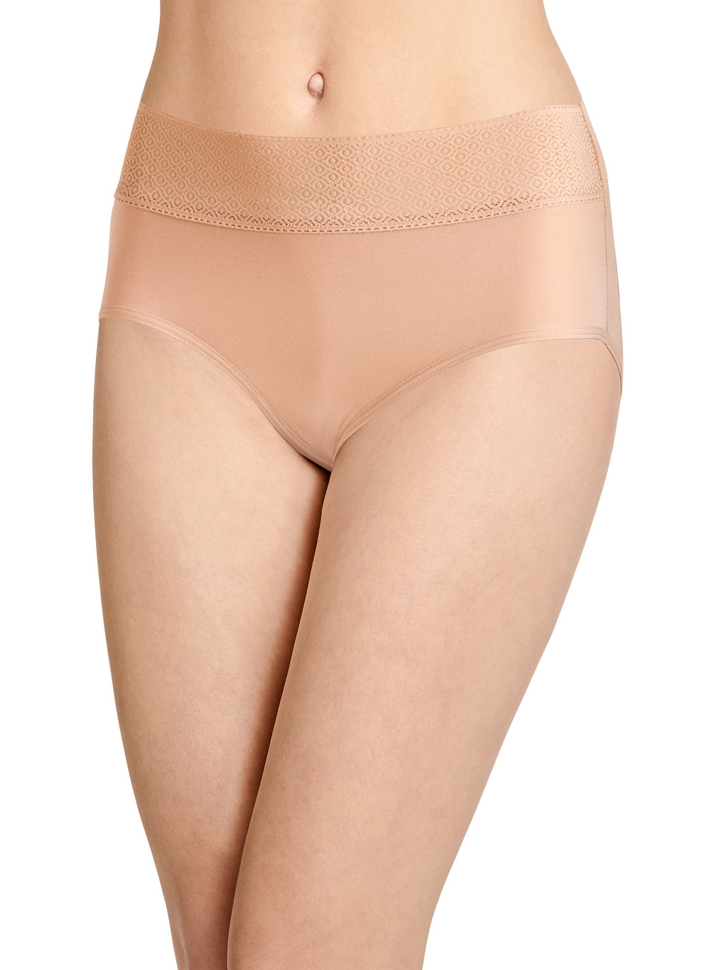 Jockey Culotte Moderne en Dentelle Modal Toucher Doux