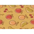 thumbnail image 1 of Ahgly Company Tapis Rectangulaire Orange Lavable en Machine, 2 Pieds x 4 Pieds, 1 of 7