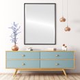 thumbnail image 3 of Singapore Framed Rectangle Mirror - Matte Black - 25" x 31", 3 of 7