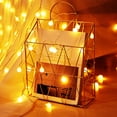 thumbnail image 1 of RXIRUCGD Christmas Lights 40 LED Lights Spherical Shaped String Lights 20 FT Battery Operated For Indoor & Outdoor, Party, Wedding And Christmas Decorations, 1 of 7