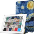 thumbnail image 1 of DuraSafe Cases For iPad PRO 12.9 - 2 Gen Slimline Series Lightweight Protective Cover with Dual Angle Stand & Clear PC Back Shell - Starry Night, 1 of 4