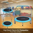 thumbnail image 4 of SereneLife 40 Inch Indoor Outdoor Fitness Trampoline with Padded Frame Cover, 4 of 7
