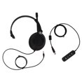 thumbnail image 2 of Telephone Headset, Plug And Play Noise Reducing Business Headset Comfortable Wearing  For Call Centers For Office, 2 of 8