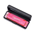 thumbnail image 1 of 10 Hole 20 Tone Beginner Harmonica for Kids - Portable Educational Musical Instrument Toy for Music Enlightenment & Childhood Learning Includes Harmonica + Case, 1 of 9