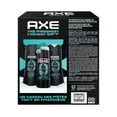 thumbnail image 2 of AXE Coffret-Cadeau pour Hommes avec Nettoyant Corporel, Shampooing + Revitalisant 2 en 1, et Désodorisant en Atomiseur Corporel pour Hommes Parfum Signature Apollo, 2 of 4