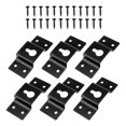thumbnail image 3 of funtasica 6 Pcs Supports Muraux pour Haut-Parleur Surround Accessoire Robuste avec Vis B, 3 of 9