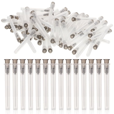 100 pcs Dispensing Needle Laboratory Needles Liquid Dispensing Needle with Covers