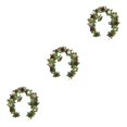 thumbnail image 2 of Wweixi Add Touch Of Beauty With Artificial Rose For Any Occasion Backdrop Arch Flowers Cloth Artificial Flowers Low Maintenance red 3Set, 2 of 6