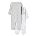 thumbnail image 2 of George Infants' Unisex Layette 100% Cotton 2-Pack Sleeper, 2 of 2
