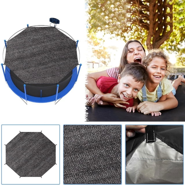 Trampoline Shade Cover Trampoline Cover Trampoline Sun Shade Cover Sun Protection Trampolines Antis Trampoline Cover Accessories for Outdoor Backyard Playground