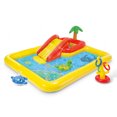 thumbnail image 1 of Intex 100" x 77" Inflatable Ocean Play Center Backyard Kiddie Pool Games, 1 of 12