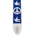 thumbnail image 1 of Ace Vintage Reissue Guitar Strap - Peace & Dove, Blue, 1 of 4