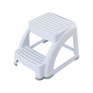 Mistral® Plastique Ultra-sûre 2-step selles blanches