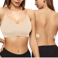thumbnail image 5 of Women's Transparent Shoulder Strap Backless Underwire Bra, 5 of 5