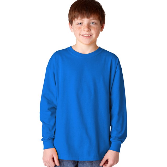 Gildan Gd 5400B Yth 5.3 Oz Hvy Ctn Ls
