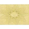 thumbnail image 1 of Ahgly Company Machine Washable Indoor Rectangle Transitional Sun Yellow Area Rugs, 7' x 10', 1 of 7