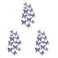 thumbnail image 2 of relayinert Decorative Butterflies Wall Stickers - Beautiful Addition To Home Multiple LK12 blue 3Set, 2 of 6