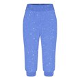thumbnail image 3 of tarylea Womens Capri Pants Stretchy Drawstring Low Rise Jogger Pants Soft Comfy Lounge Cropped Yoga Pants with Pockets, 3 of 4