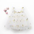 thumbnail image 1 of Birdeem Summer Lovely Baby Girls Sweet Dress Strap Sleeveless Flowers Printed Lace Sundress, 1 of 12