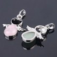 thumbnail image 4 of Pendentifs Quartz Rose Anges Féeriques Pendentif pour Colliers Femmes Filles Bijoux, 4 of 6