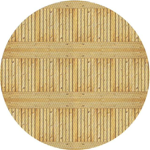Ahgly Company Machine Washable Indoor Square Transitional Bold Yellow Area Rugs, 3' Square