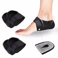thumbnail image 1 of ZLight Protecteurs de Talon Coussinets de Talon en Gel Manchons de Talons Ajustables Lavables Réutilisables Coussinets de Talon Hommes Femmes Noir, 1 of 6