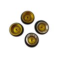 thumbnail image 1 of RC Wheel Rim Tires Rc Tires Tires Tyres 1:28 for Wltoys K969 K989 P929 1/28 Scale Buggy Hobby Yellow, 1 of 9