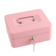 thumbnail image 4 of DOLITY Metal Cash Box with Lock Case Container with Keys for Kids Girls Boys Prizes Pink, 4 of 9