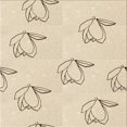 thumbnail image 1 of Ahgly Company Tapis d'Intérieur Lavable en Machine Carré Transitionnel Beige, 8 Pieds Carré, 1 of 7