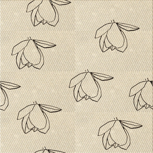 Ahgly Company Tapis d'Intérieur Lavable en Machine Carré Transitionnel Beige, 8 Pieds Carré