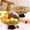 Multicolor #3, variant on Fruit Serving Tray | Vegetable Plate with Detachable Base | Drainage Platter for Snacks Candy | Lightweight Plastic Serving Dish for Home Kitchen Dining Room Living Room Party Picnic