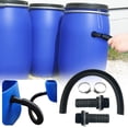 thumbnail image 1 of ZZkhGO Rain Barrel Connection Kit, Water Hose Nozzle Connector, Rainwater Collector Kit with Hose Clamps, 1 of 7