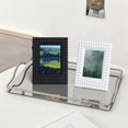 thumbnail image 3 of CNKOO Picture Frame 8 Colors   3 Inch Mini Photo Frame Desktop Decor Decorative Photocard Holder Vertical Photo Stand Frame  Modern Design for Table Decoration & Gift, 3 of 8