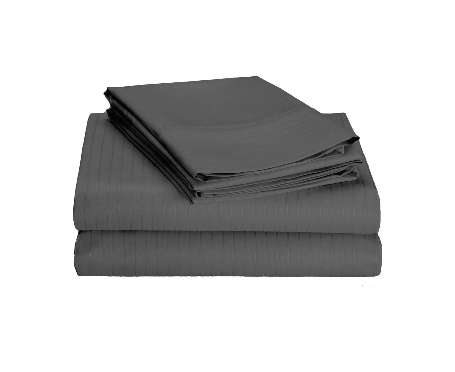 Johnson Home 600 Thread Count Cotton Tuxedo Sheet Sets