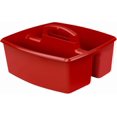 thumbnail image 2 of Storex grand caddy, rouge, lot de 6, 2 of 4