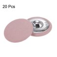 thumbnail image 3 of Unique Bargains 20pcs 44L Fabric Cloth Covered Button 28mm Round Metal Shank Sewing Buttons for Suits Dress Blouses, Pink, 3 of 5