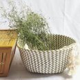 thumbnail image 3 of Large Woven Storage Baskets Cotton Rope Decorative Hamper for Nursery  Toys  Blankets  and Laundry  Cute Tassel Nursery Decor - Home Storage Container, 3 of 6