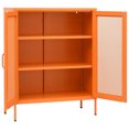 thumbnail image 2 of vidaXL Armoire de Rangement Orange 80x35x101,5 cm Acier, 2 of 5