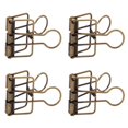 thumbnail image 4 of 50Pcs Metal  Clips Hollow Design Strong Clamping Force Long Service Life Versatile, For Document Organization, 4 of 8
