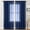 Navy, variant on Solid Color Curtains Gauze Curtains Semi Shade Curtains Curtains Polyester Curtains Decorative Curtains Through The Rod Models Curtains